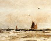 Seascape - 亨德里克·威廉·梅斯达赫